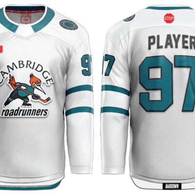 Cambridge Roadrunners Cut and Sew Hockey Jersey - Adult Thumbnail