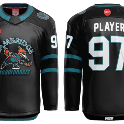 Cambridge Roadrunners Cut and Sew Hockey Jersey - Adult Thumbnail