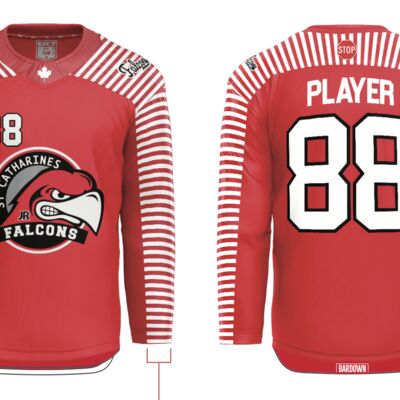 Garden City Falcons Sublimated Hockey Jersey - Youth Thumbnail