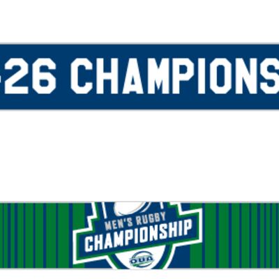 OUA Men’s Rugby Championship Sublimated Scarf Thumbnail