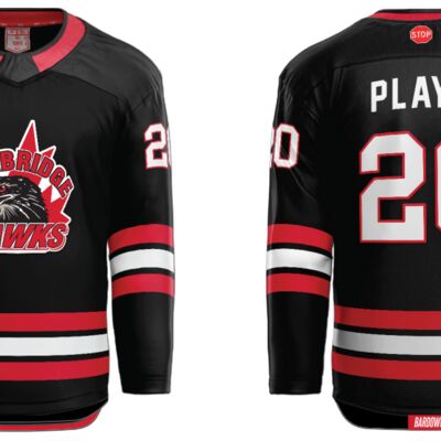 Cambridge Hawks Cut and Sew Jersey - Youth Thumbnail