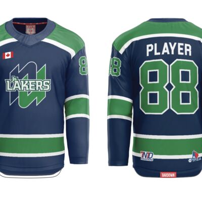 Jr Lakers Hybrid Hockey Jersey - Youth Thumbnail