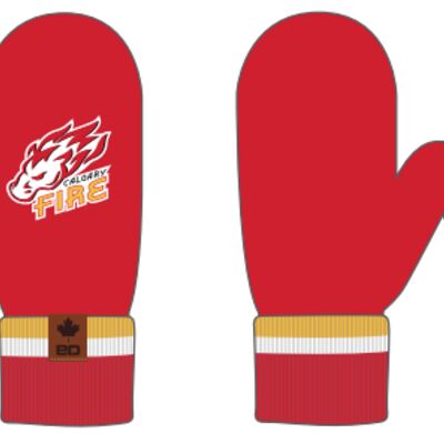 Calgary Fire Classic Mittens Thumbnail