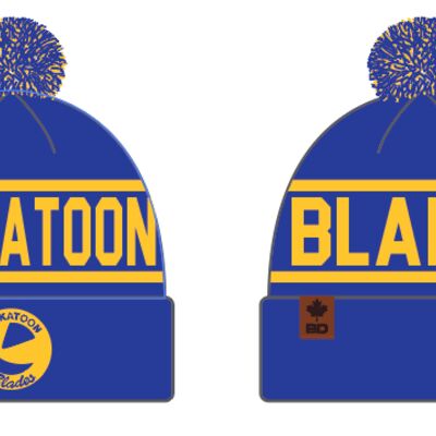 Saskatoon Blades Home Ice Pompom Toque Thumbnail