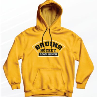 SFS Bow River Bruins Classic Hoodie - Gold - Youth Thumbnail