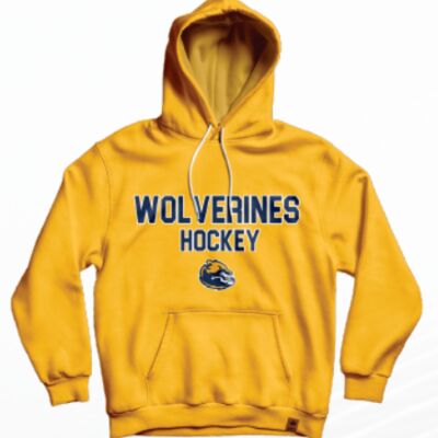 Wolverines Classic Hoodie - Gold - Youth Thumbnail