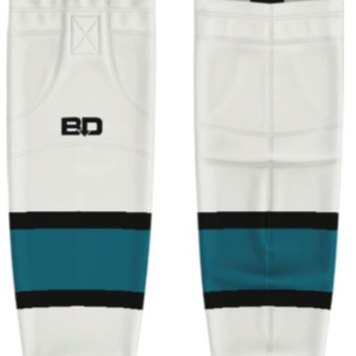 Brantford Barons NAPHL Cut & Sew Hockey Socks Youth (14 & 16) Thumbnail