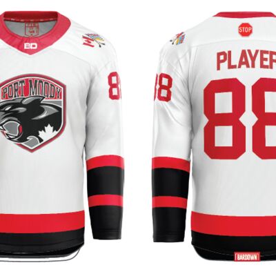 Port Moody Panthers Sublimated Hockey Jerseys - Youth Thumbnail