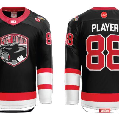 Port Moody Panthers Sublimated Hockey Jerseys - Youth Thumbnail