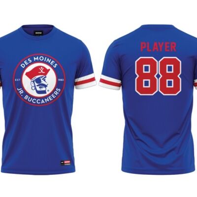 Des Moines Jr Bucs Sublimated Short Sleeve (2) Thumbnail
