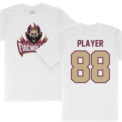 Oshawa Firewolves Custom T-Shirt - Adult Thumbnail