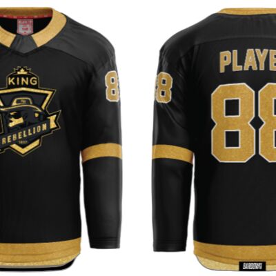 King Rebellion Cut & Sew Hockey Jersey - Adult Thumbnail