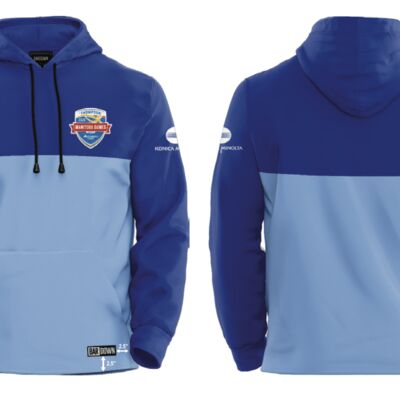 Team Manitoba Splash Streetwear Hoodie - Winnipeg Blue Thumbnail