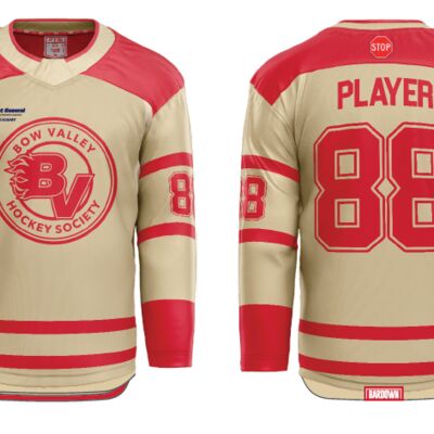 Longshore Bow Valley Hockey Jersey - With Sponsor Thumbnail