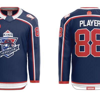 King Rebellion Cut & Sew Hockey Jersey Thumbnail
