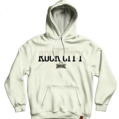 Toronto Rock City Fleece Hoodie Cream - Adult Thumbnail