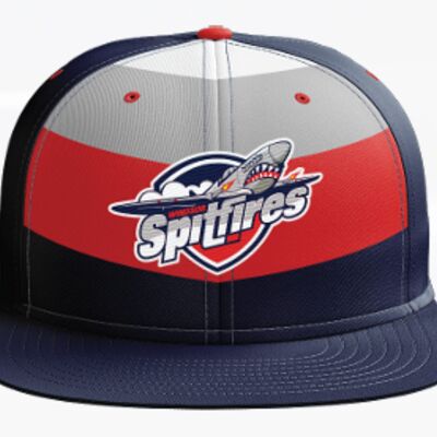 Windsor Spitfires Custom Flat Brim Hat Thumbnail