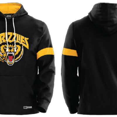 Victoria Grizzlies Custom Striper Streetwear Hoodie Thumbnail