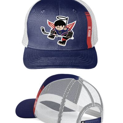 St. Pierre Minor Hockey Side Stripe Mesh Hat Thumbnail