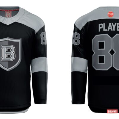 Brant Battalion Cut & Sew Hockey Jersey - Youth Thumbnail