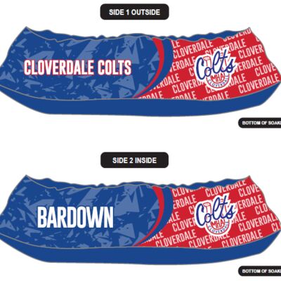 Cloverdale Colts Sublimated Skate Soakers Thumbnail