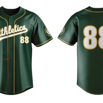 North Toronto Rep Sublimated Full Button Baseball Jersey - Youth Thumbnail