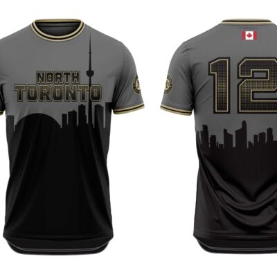North Toronto Elite Sublimated Crewneck Baseball Jersey Thumbnail