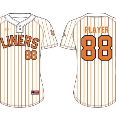 Lloydminster Liners 2 Button White Pin Jerseys Youth Women Thumbnail