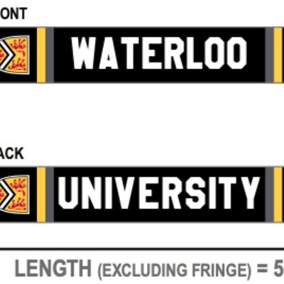 University of Waterloo Classic 2.0 Scarf Thumbnail