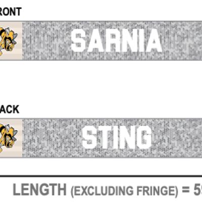 Sarnia Sting Snow Pepper Scarf Thumbnail