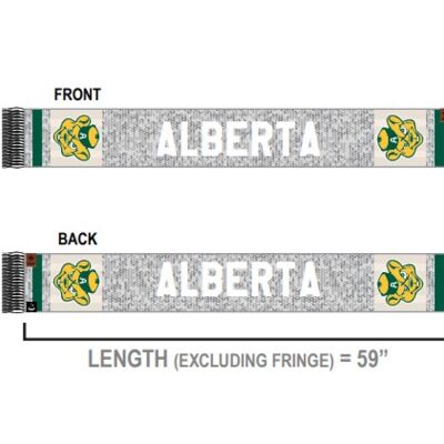 University of Alberta Snow Pepper Scarf (GUBA) Thumbnail