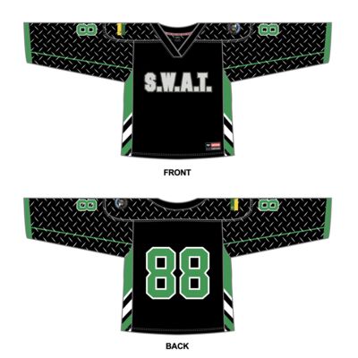 Saskatchewan SWAT Sublimated V-Neck Box Lacrosse Jersey Thumbnail