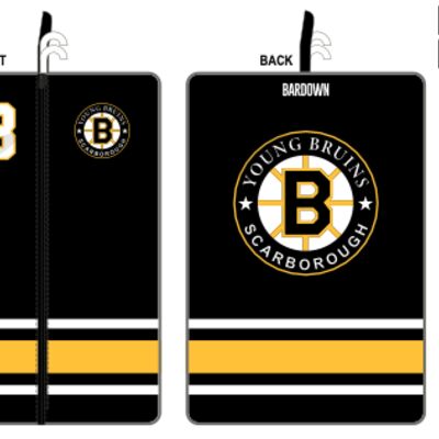 Scarborough Young Bruins Garment Bag (Triple Stripes) Thumbnail